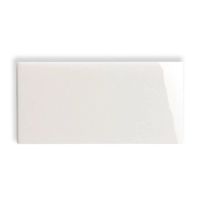 White 3x6 Polished Subway Thassos Marble Tile (40 pack, 5 sq ft/case) by Apollo Tile