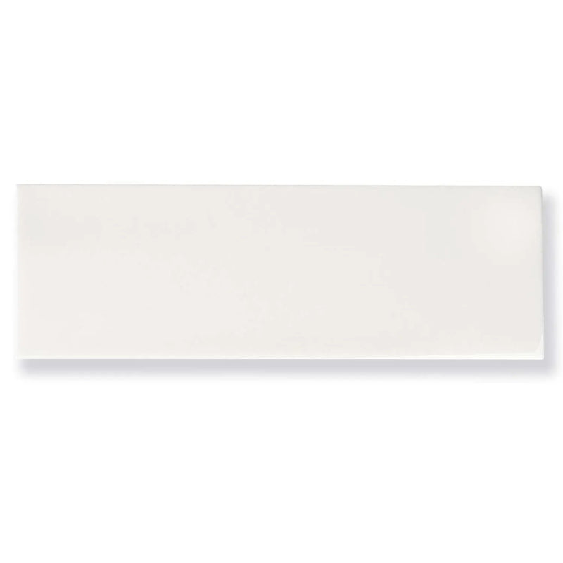 White 4x12 Polished Subway Thassos Marble Tile (15 pack, 5 sq ft/case) by Apollo Tile