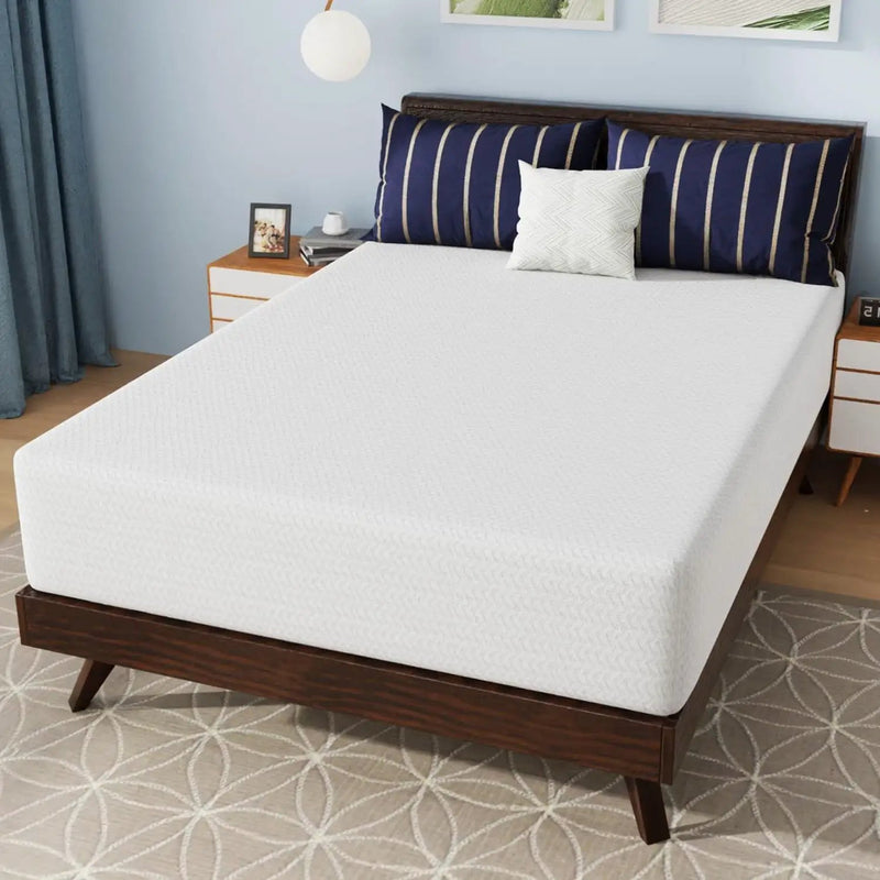 Full size 12-inch Charcoal Infused Memory Foam Mattress with Removable Cover by HomePacific