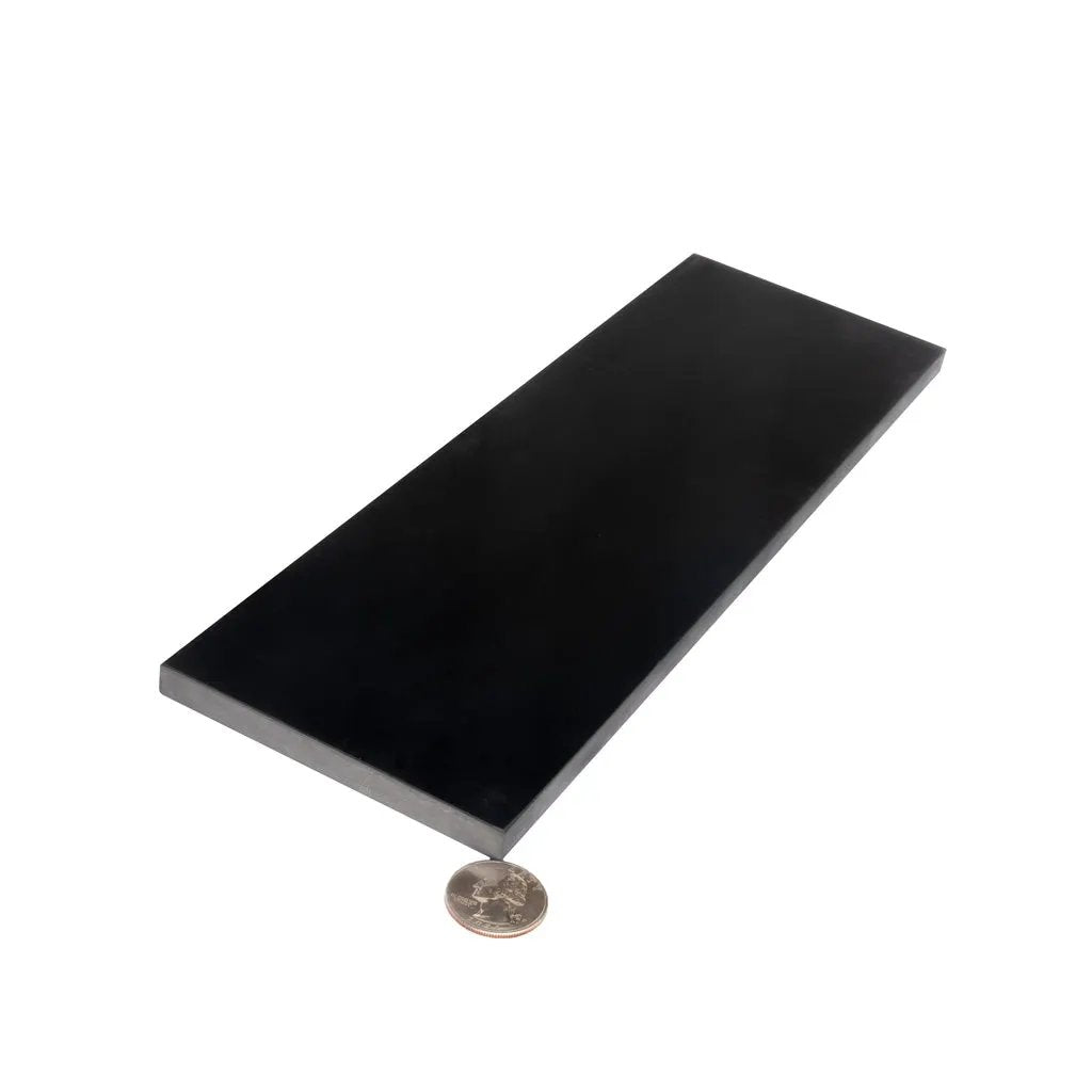 Eastern Black 4x12 Honed Subway Marble Tile (15 pack, 5 sq ft/case) by Apollo Tile