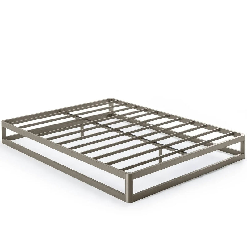 Full size Modern Heavy Duty Low Profile Metal Platform Bed Frame by HomePacific