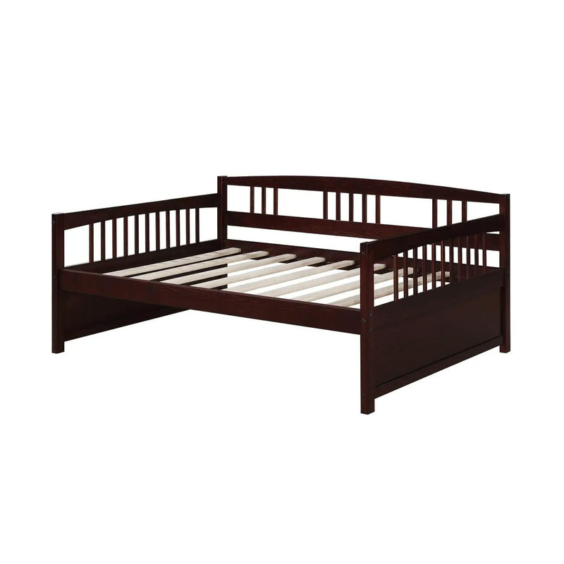 Full size Contemporary Daybed in Espresso Wood Finish by HomePacific