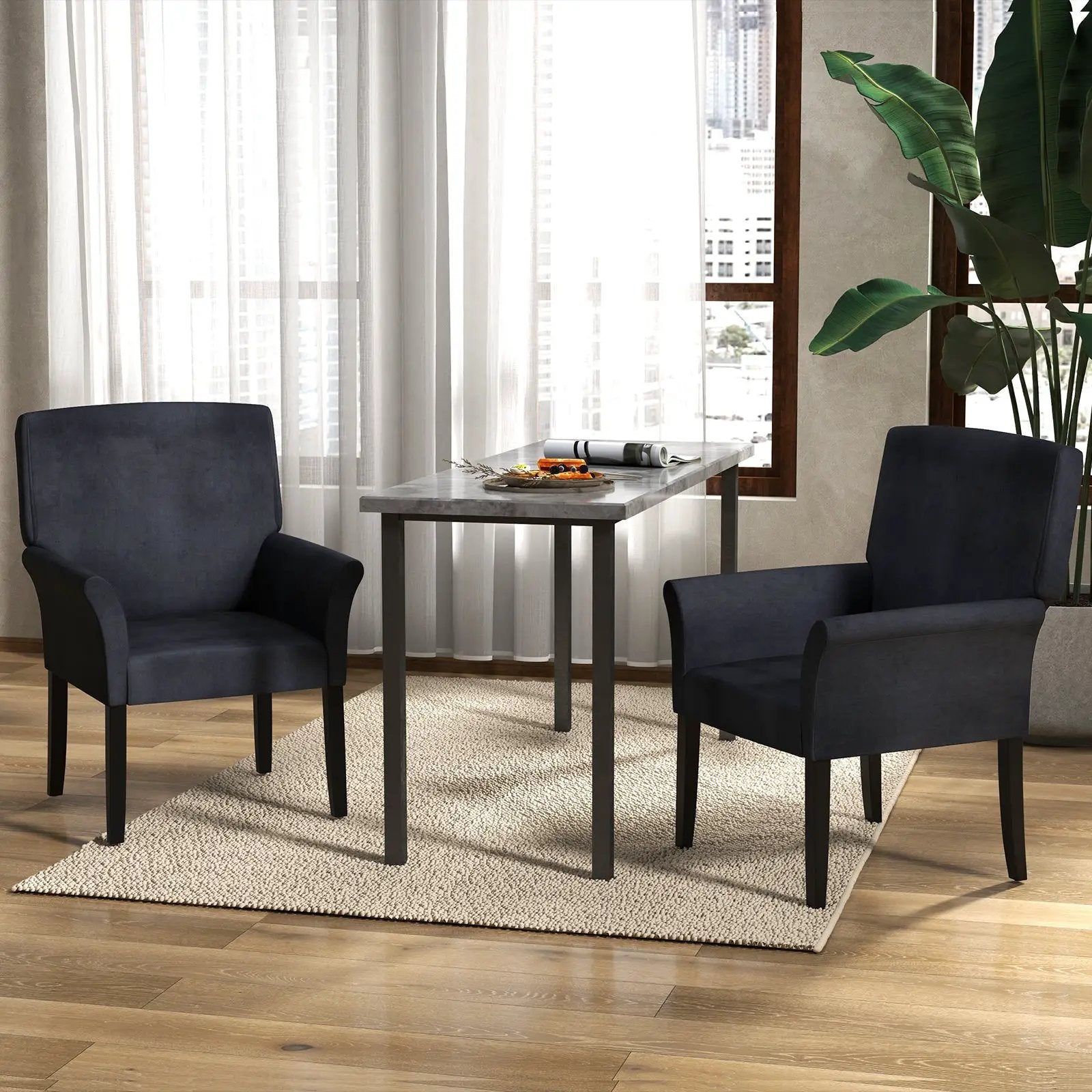 Executive Guest Chair Reception Waiting Room Arm Chair by DirectDeals