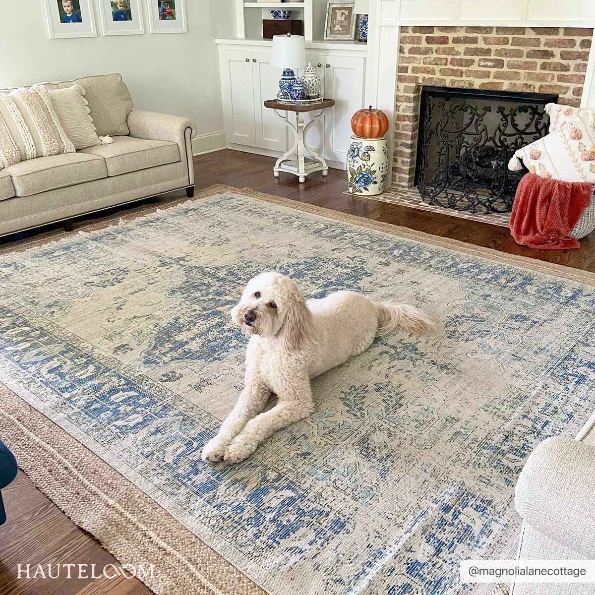 Fairlands Handmade Cotton-blend Rug - Clearance by Boutique Rugs