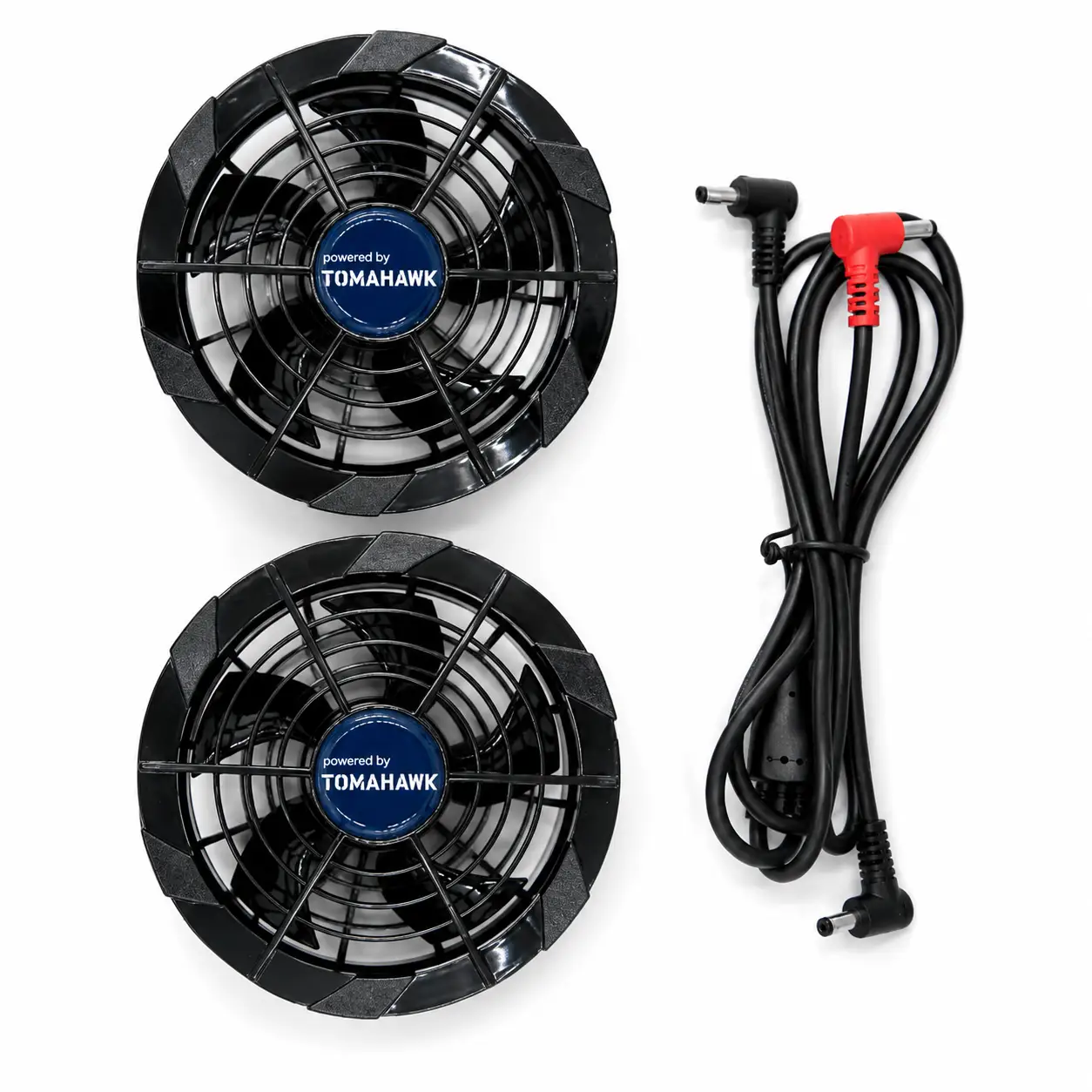 30V Battery-Powered Fan-Cooled Vest Complete Cooling System Kit by Tomahawk Power