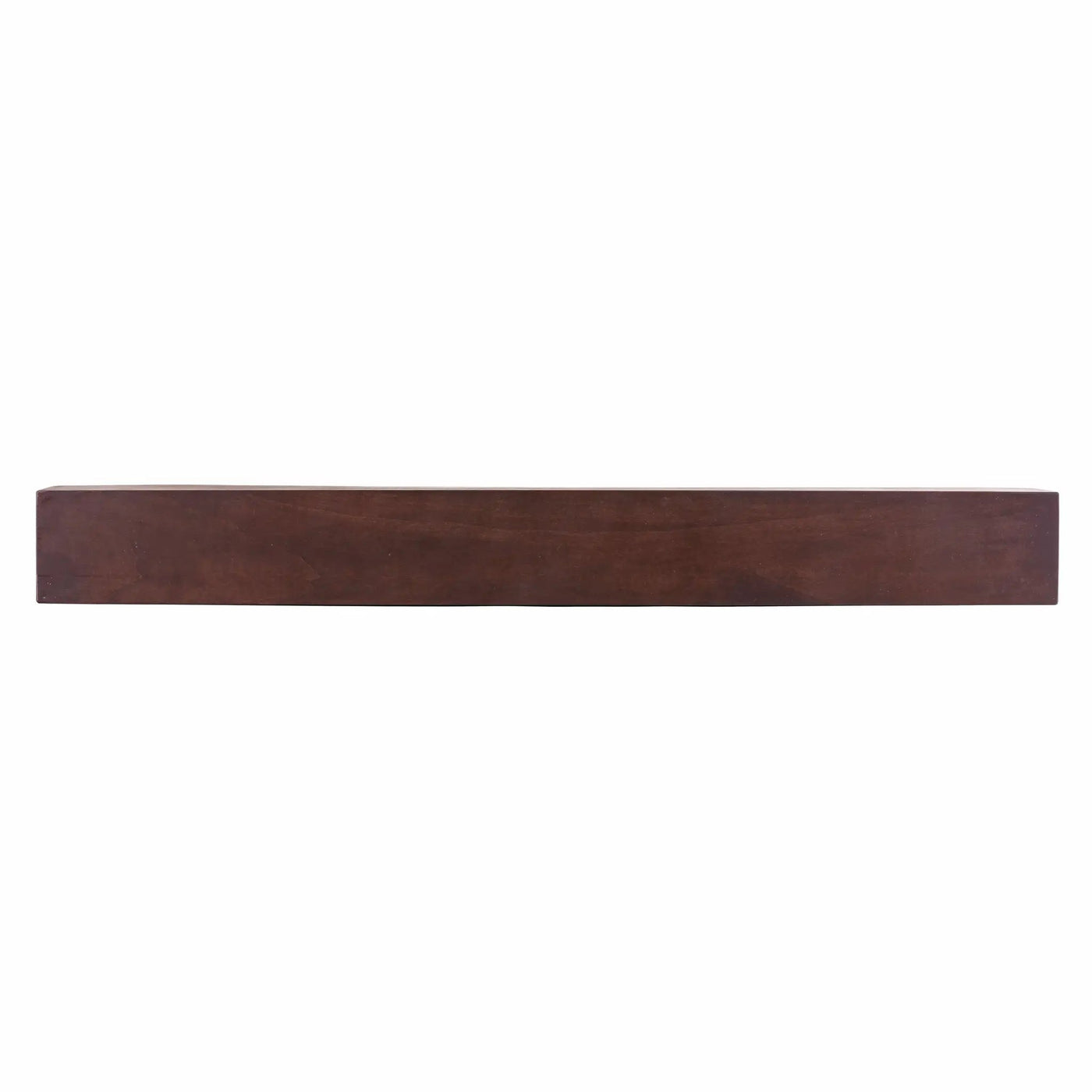 Farmhouse Poplar Wood Floating Fireplace Mantel by Dogberrycollections