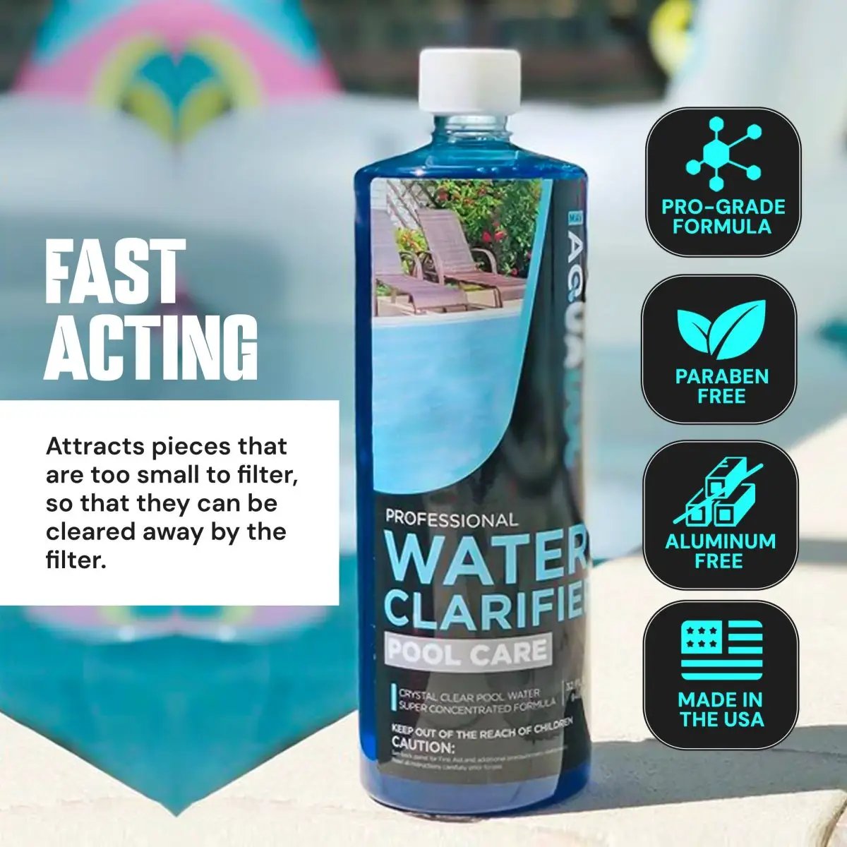 Pool Water Clarifier by AquaDoc