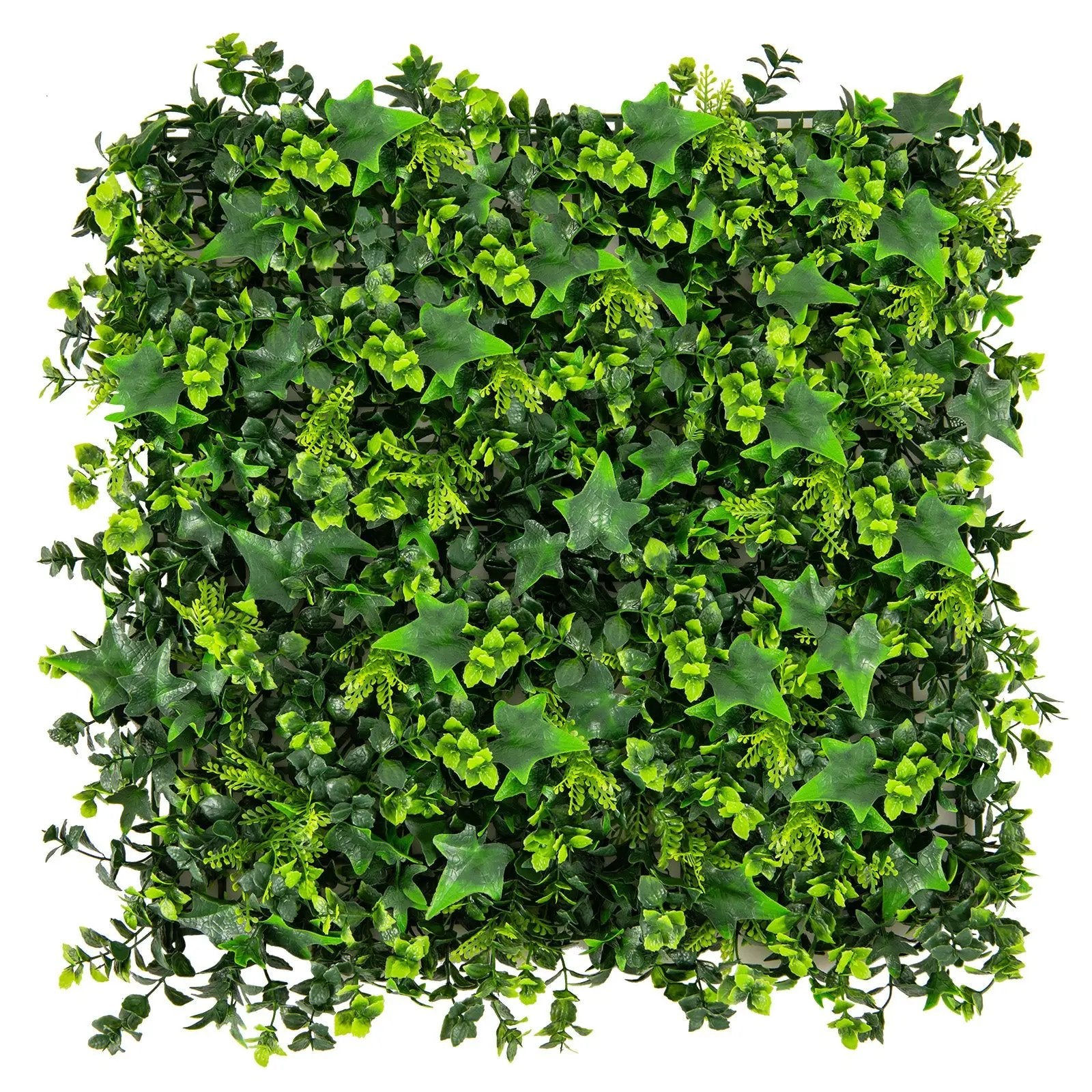 12 Pieces 20 x 20 Inch Artificial Greenery Foliage Panels with Insertable Branches by DirectDeals