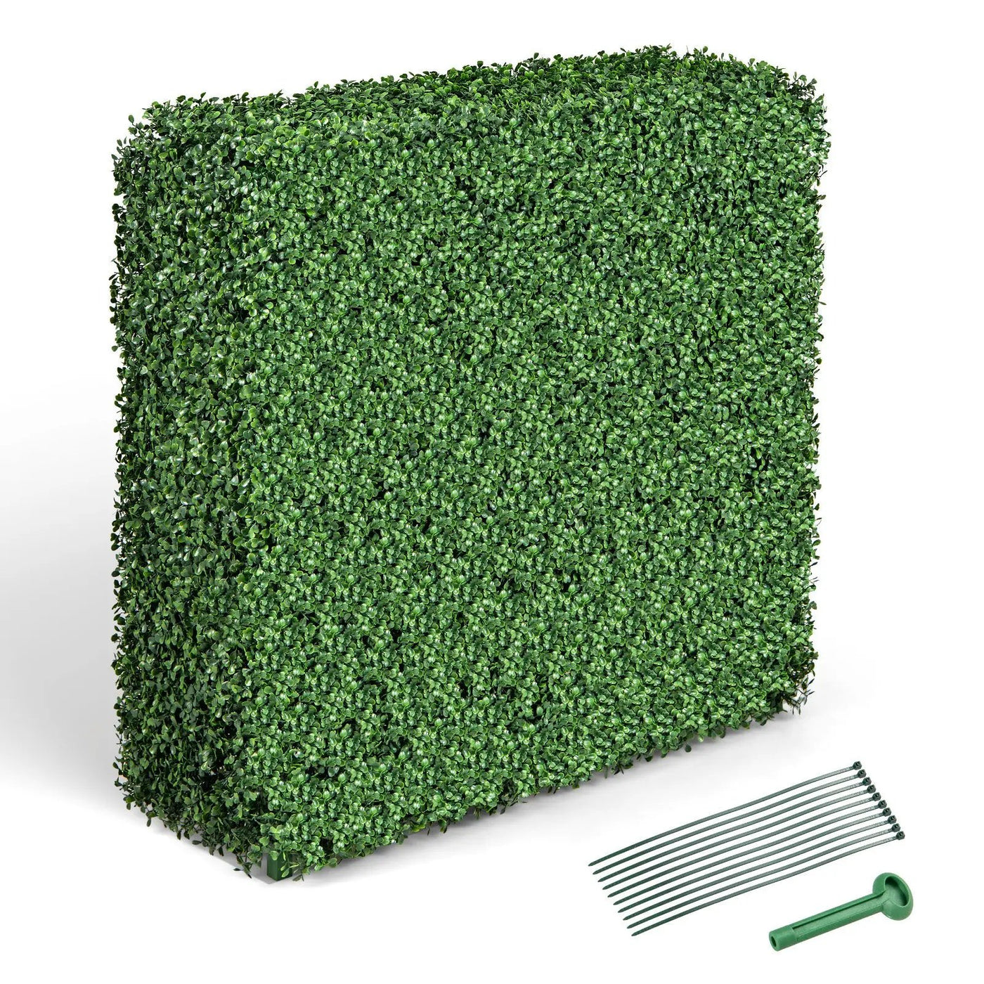 Faux Greenery Room Divider Decorative Privacy Screen Fence Hedge Wall by DirectDeals