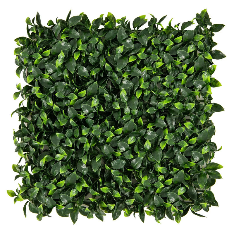 12 Pieces 20 x 20 Inch Artificial Topiary Gardenia Shrub Grass Panels by DirectDeals