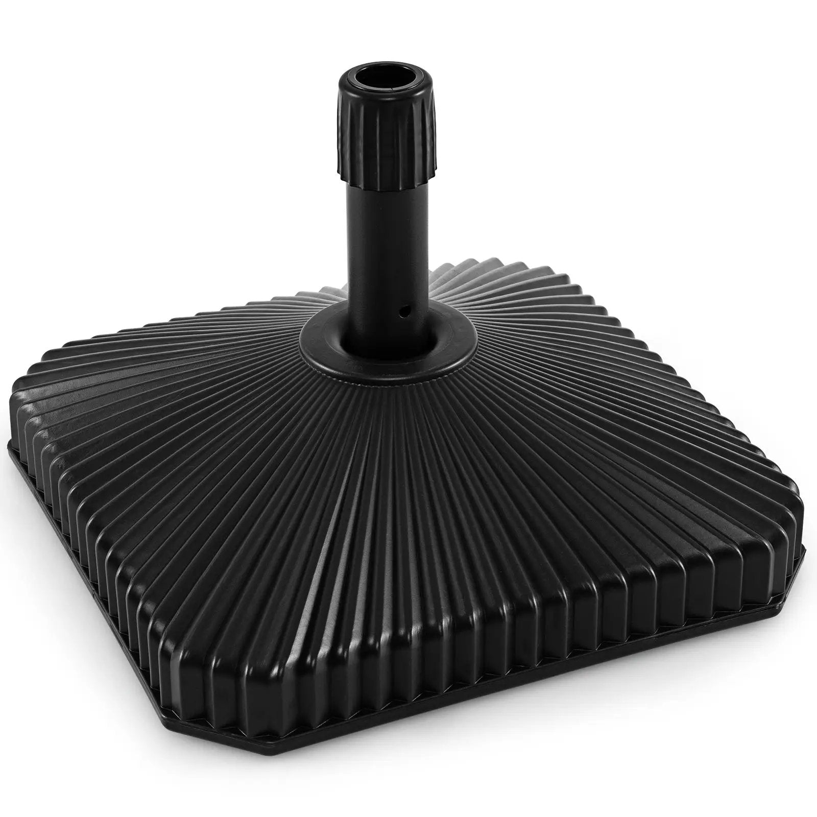 Fillable Umbrella Base with Shell Texture - 44 lb Capacity by DirectDeals