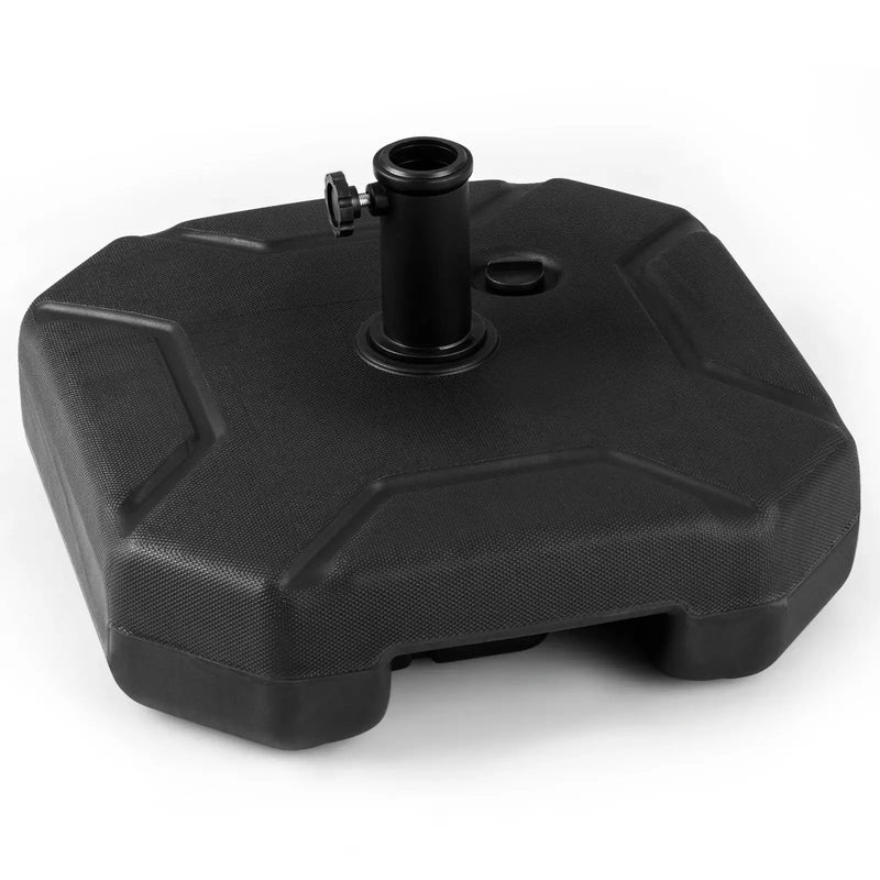 17 Inch 88 LBS Heavy-Duty Fillable Umbrella Base with Handle by DirectDeals