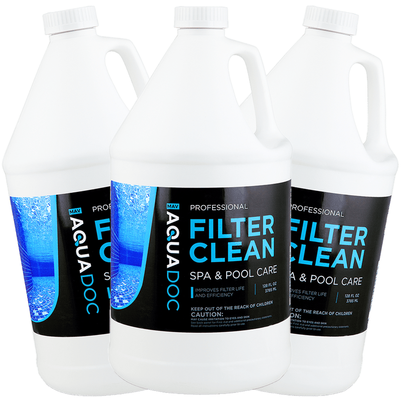 Hot Tub & Spa Filter Cleaner by AquaDoc
