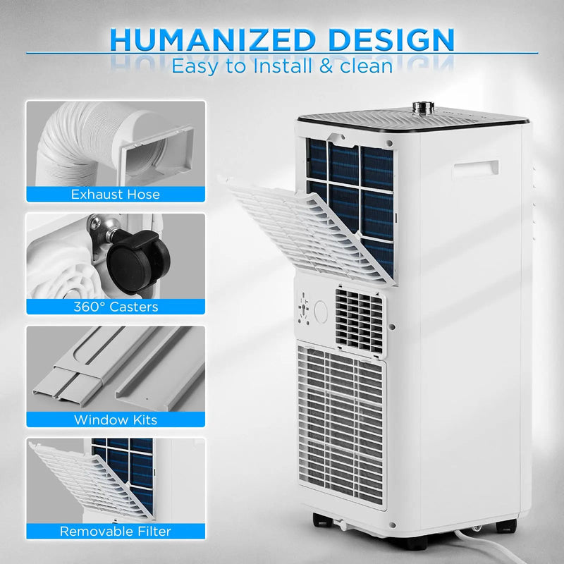 Finnmark 10,000 BTU Portable Air Conditioner by TURBRO