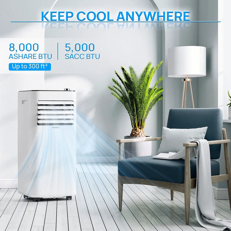 Finnmark 8,000 BTU Portable Air Conditioner by TURBRO
