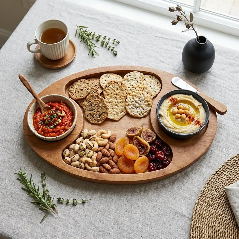 House of Avana Oval Mango Wood Platter by House Of Avana
