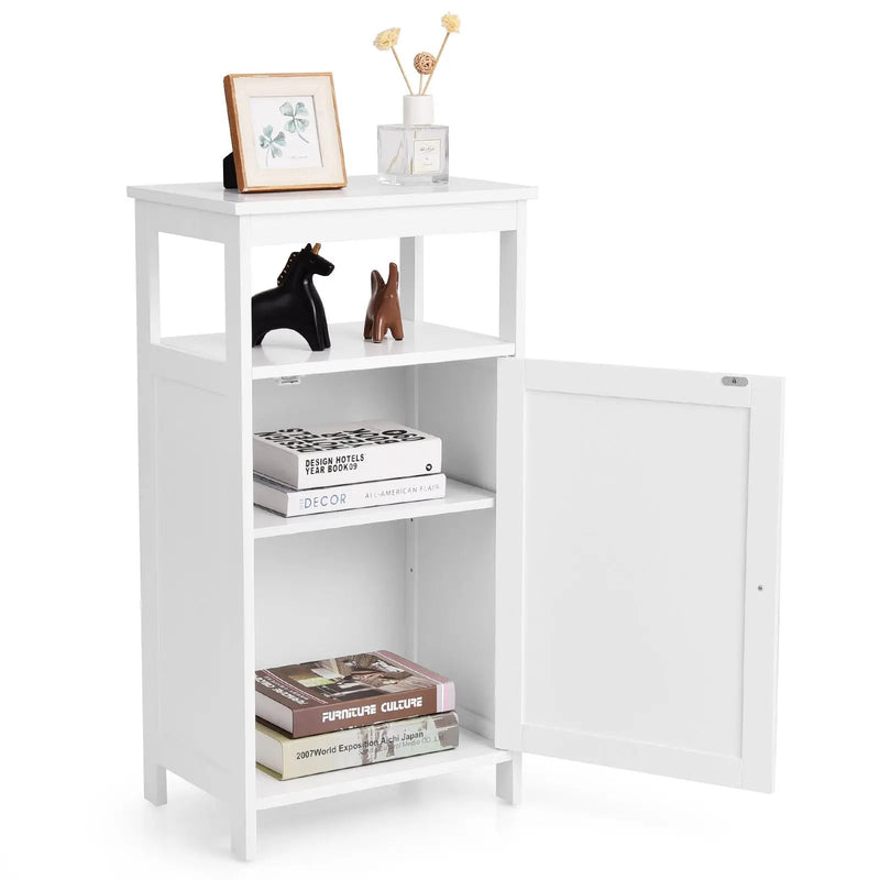 Floor Cabinet Multifunction Storage Rack Organizer Stand by DirectDeals