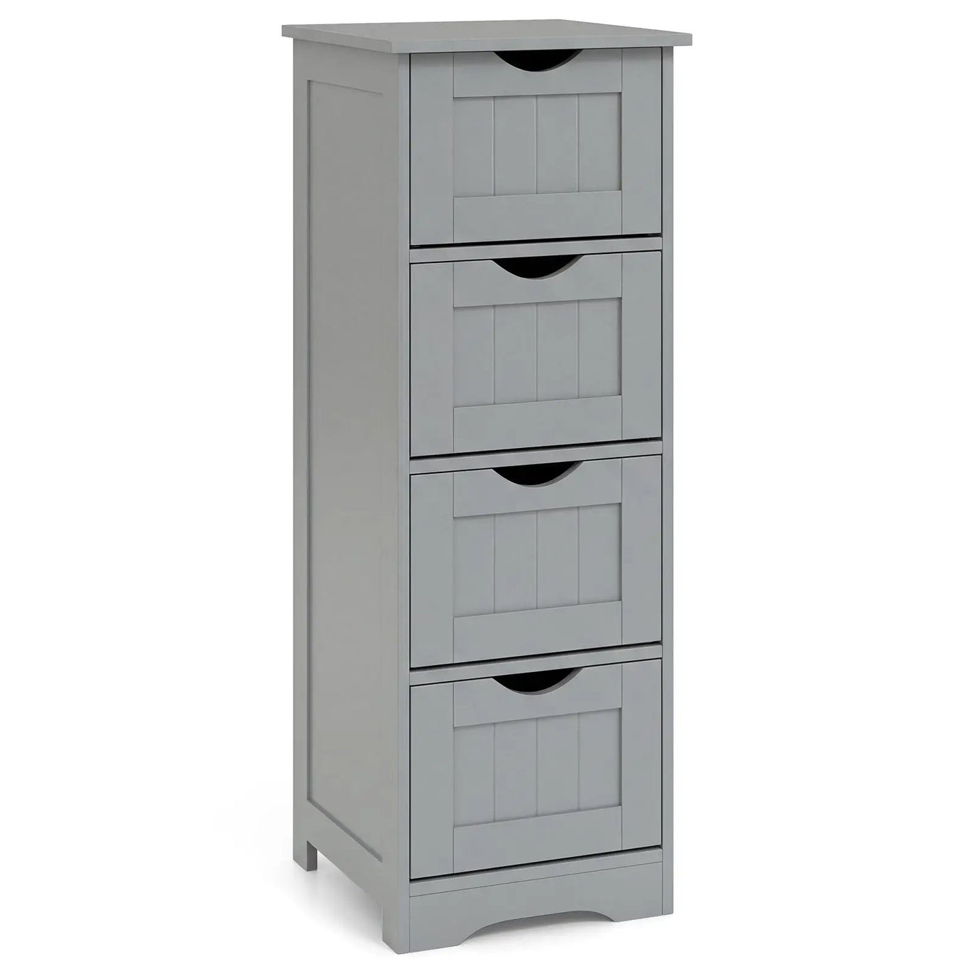 4-Drawer Freestanding Floor Cabinet with Anti-Toppling Device by DirectDeals