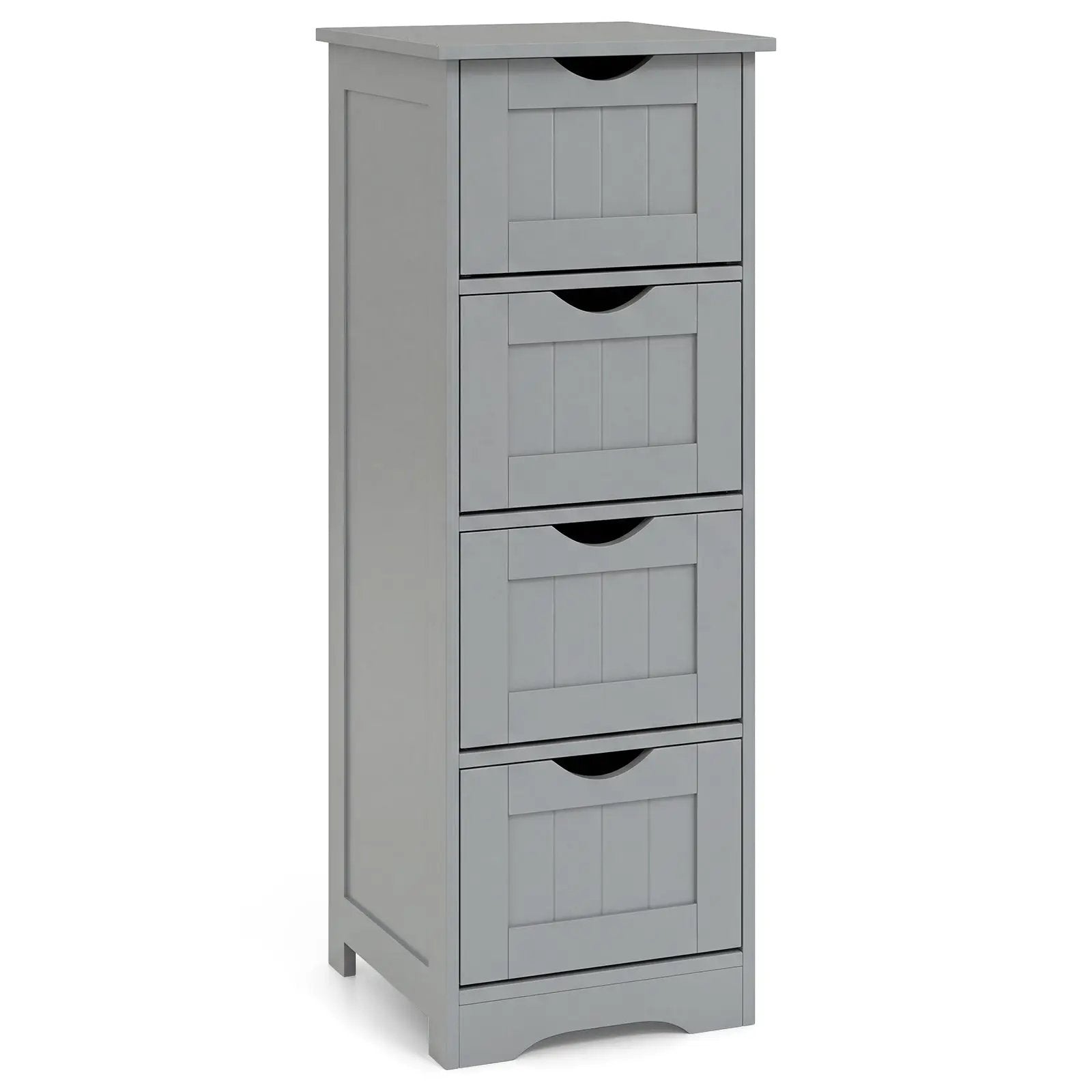 4-Drawer Freestanding Floor Cabinet with Anti-Toppling Device by DirectDeals