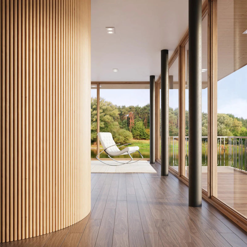 2-Pack Flexible Fluted Wall Panels – Natural by Dogberrycollections