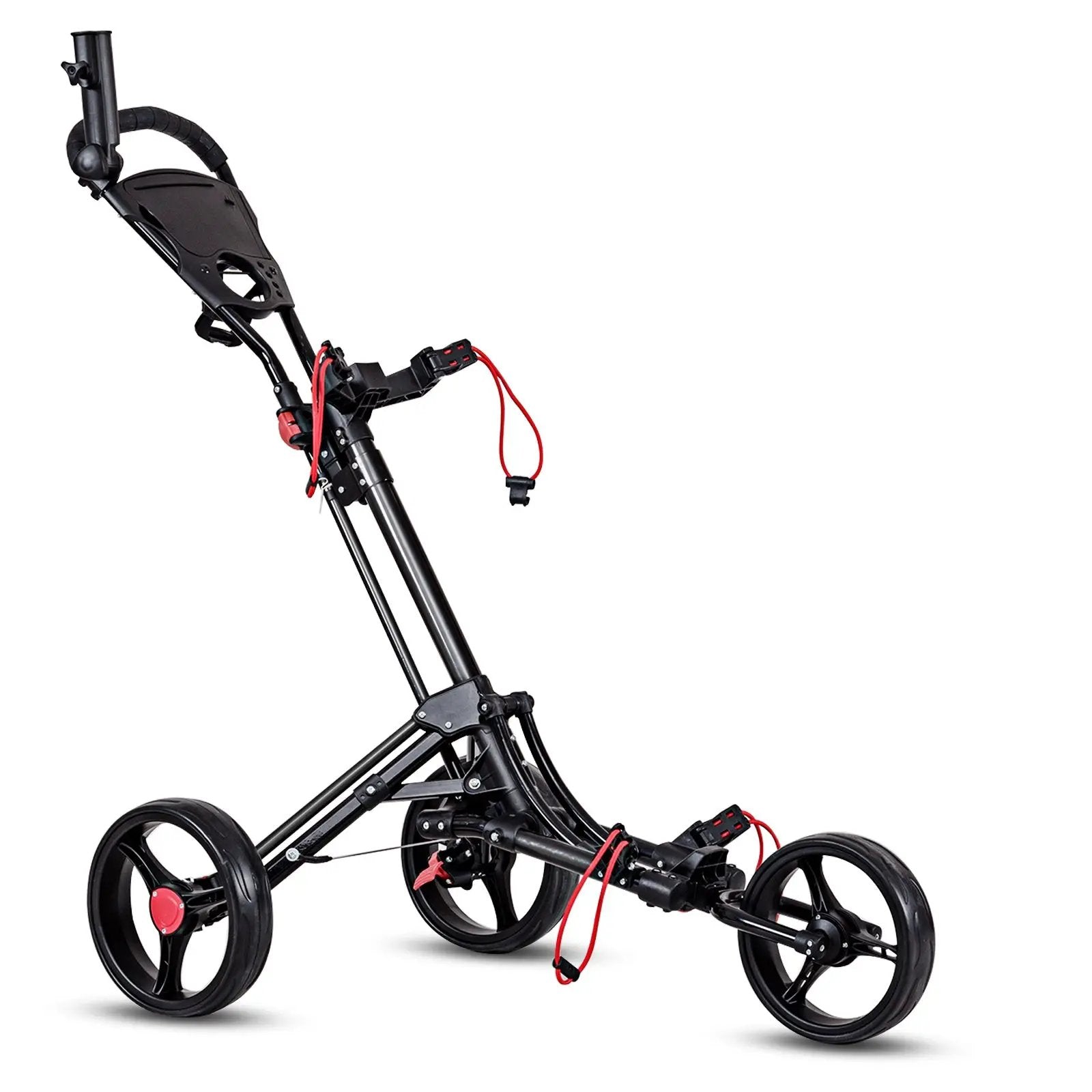 Foldable 3 Wheel Golf Pull Push Cart Trolley by DirectDeals