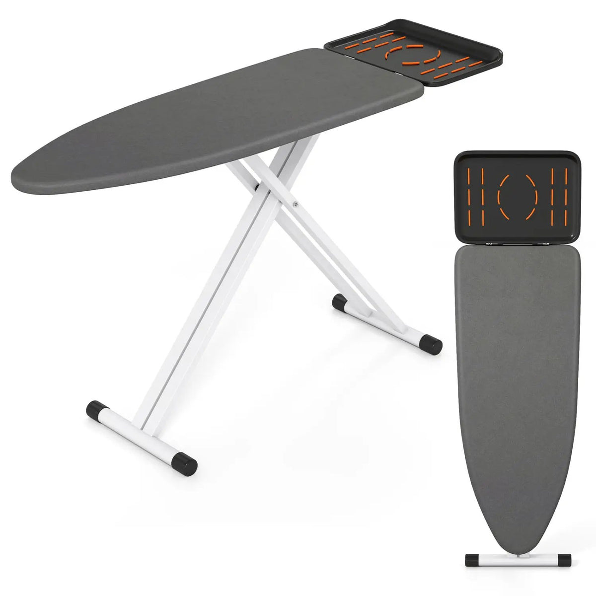 Full Size Foldable Ironing Board with 7 Adjustable Heights by DirectDeals