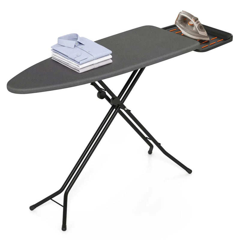 Full Size Foldable Ironing Board with Collapsible Iron Rest by DirectDeals
