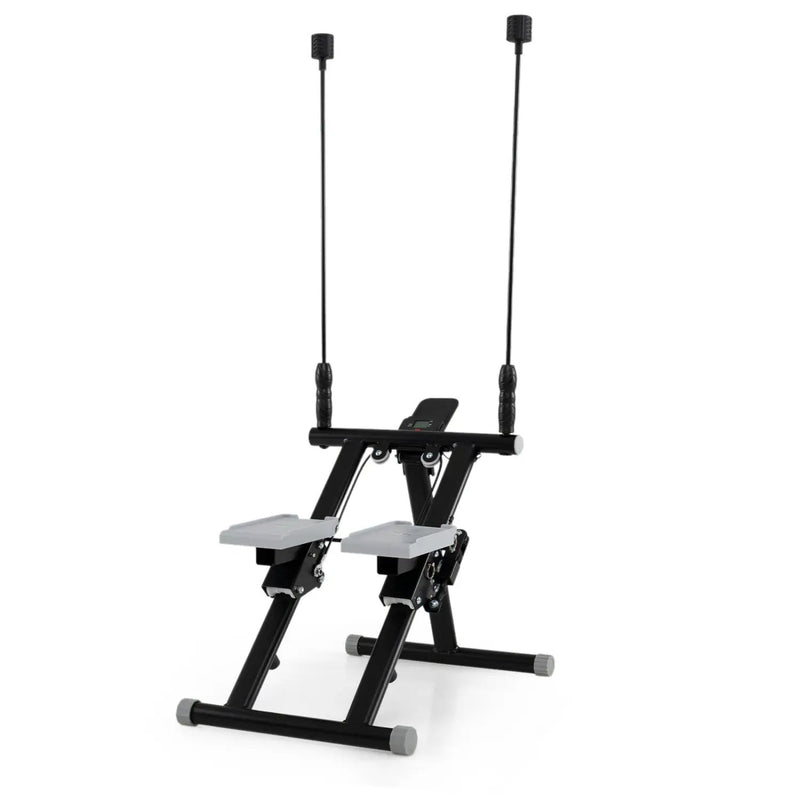 Foldable Stair Stepper with Detachable Handlebar by DirectDeals