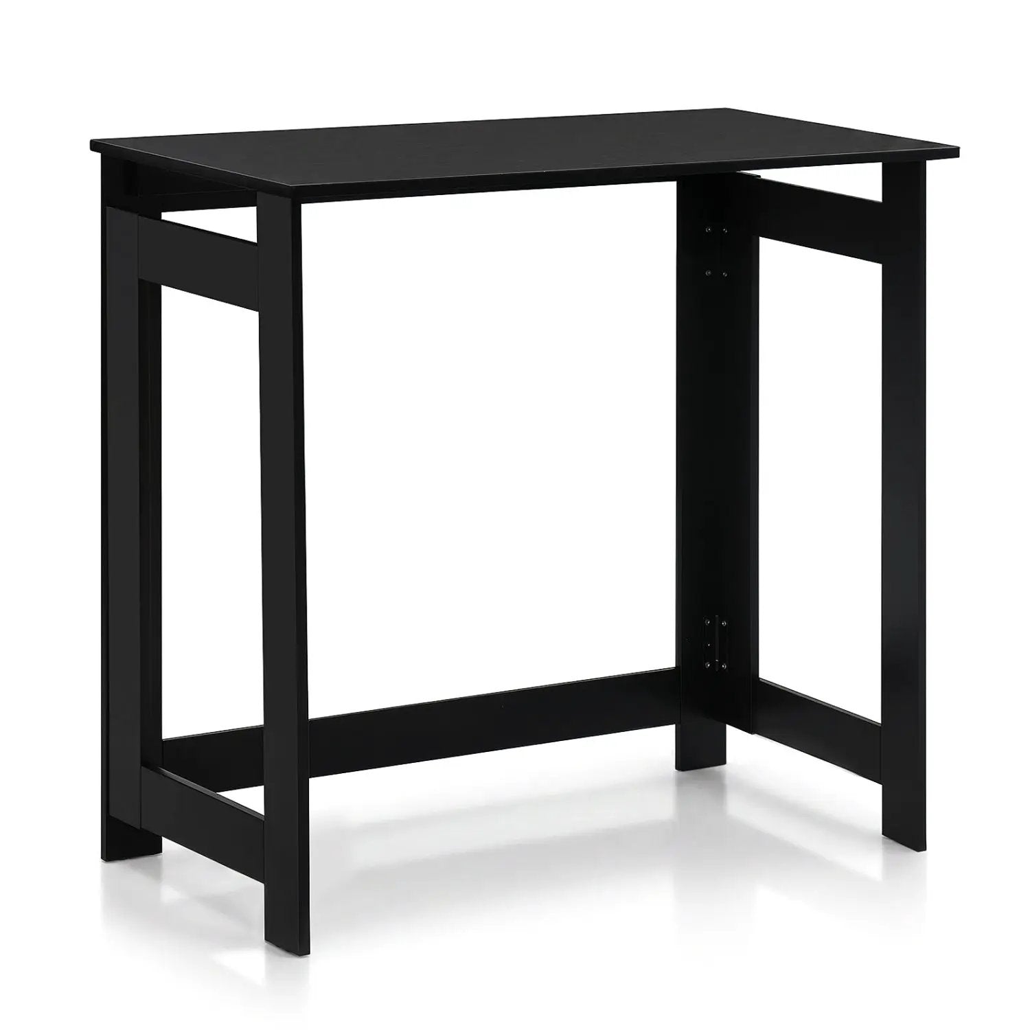 Folding Console Table with Space-Saving Design by DirectDeals