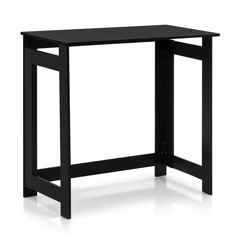 Folding Console Table with Space-Saving Design by DirectDeals