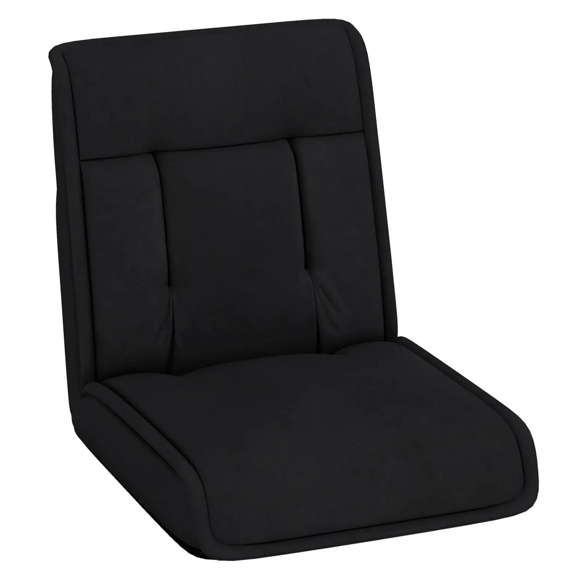 Folding Floor Chair Convertible Lazy Chair with 14-Poistion Adjustable Backrest by DirectDeals