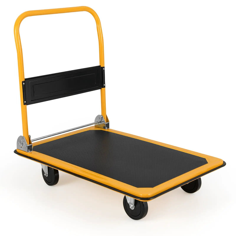660 Pounds Folding Platform Cart Dolly Hand Truck by DirectDeals