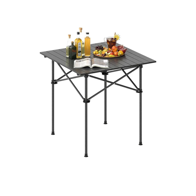 Folding Roll-up Camping Table with Metal Legs by DirectDeals