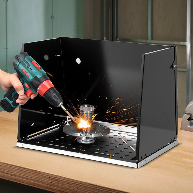 Folding Welding Table Accessories for Workbench Desktop with Perforated Panel by DirectDeals