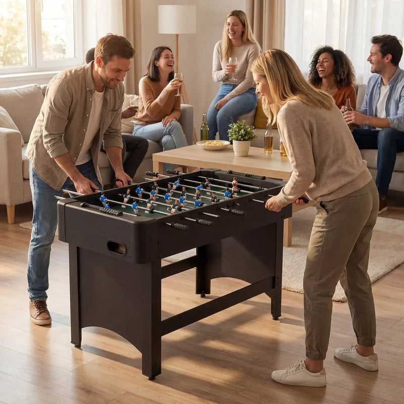 Foosball Table Competition Full Size Soccer Game Table with 22 Players by DirectDeals