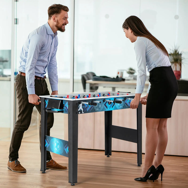 Stable Soccer Table Game with 2 Footballs for All Ages by DirectDeals