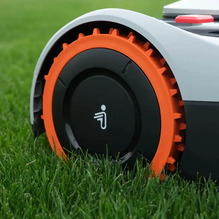 Segway Navimow Robust Off-Road Wheels with Spikes for Segway Navimow i Series – Superior Traction on Slopes and Mud by Outdoor-USA®