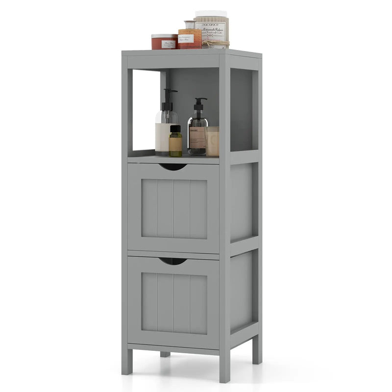 Freestanding Storage Cabinet with 2 Removable Drawers for Bathroom by DirectDeals