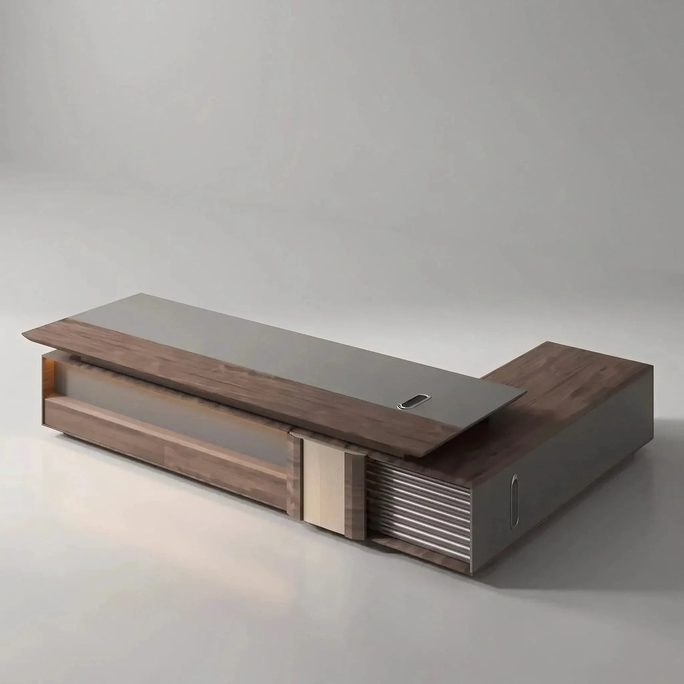 Frisco · Modern L-Shaped Executive Desk by Arc Grove
