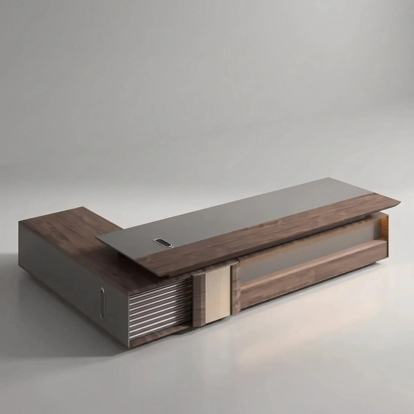 Frisco · Modern L-Shaped Executive Desk by Arc Grove