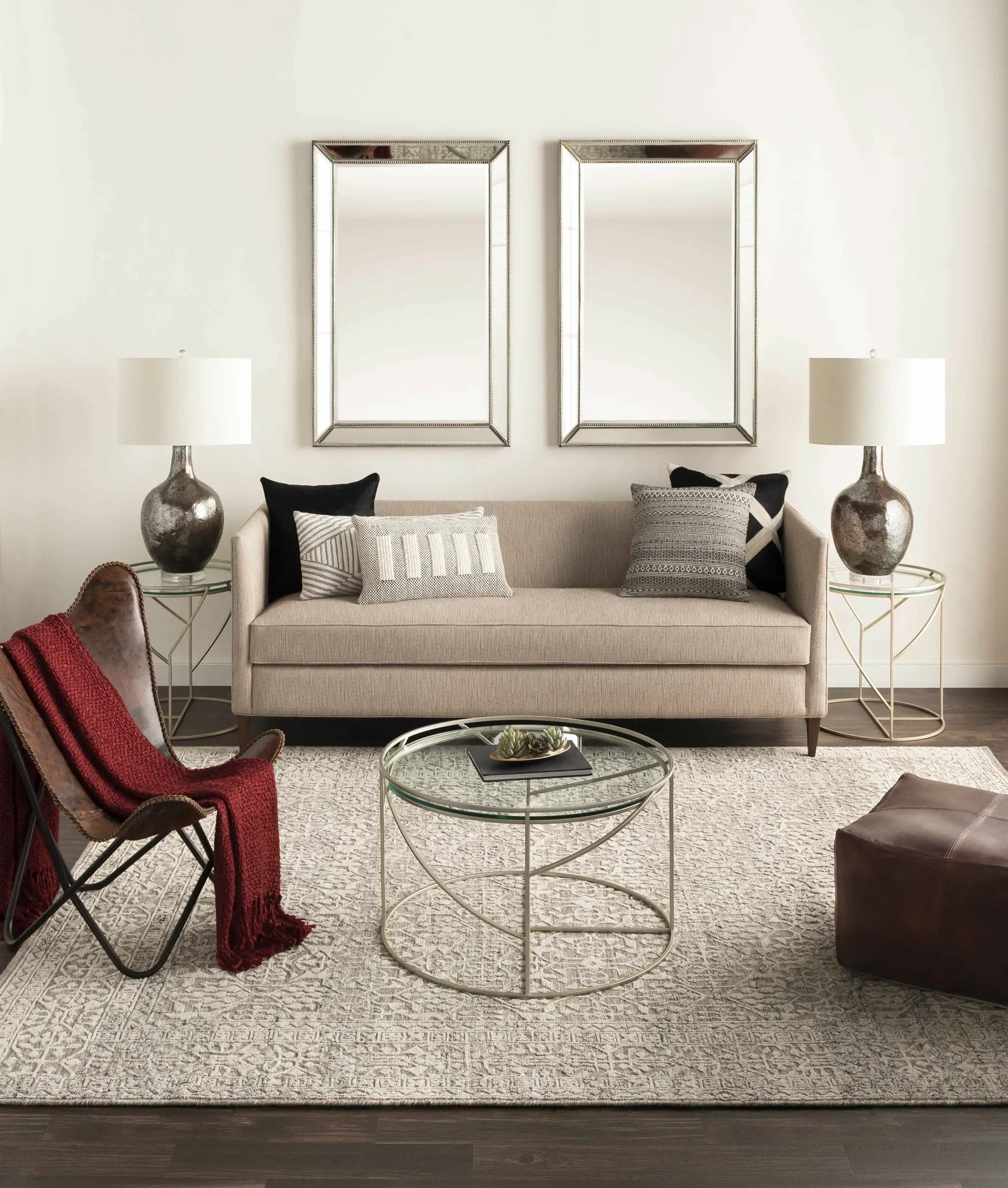 Hitoyoshi Mirror by Boutique Rugs