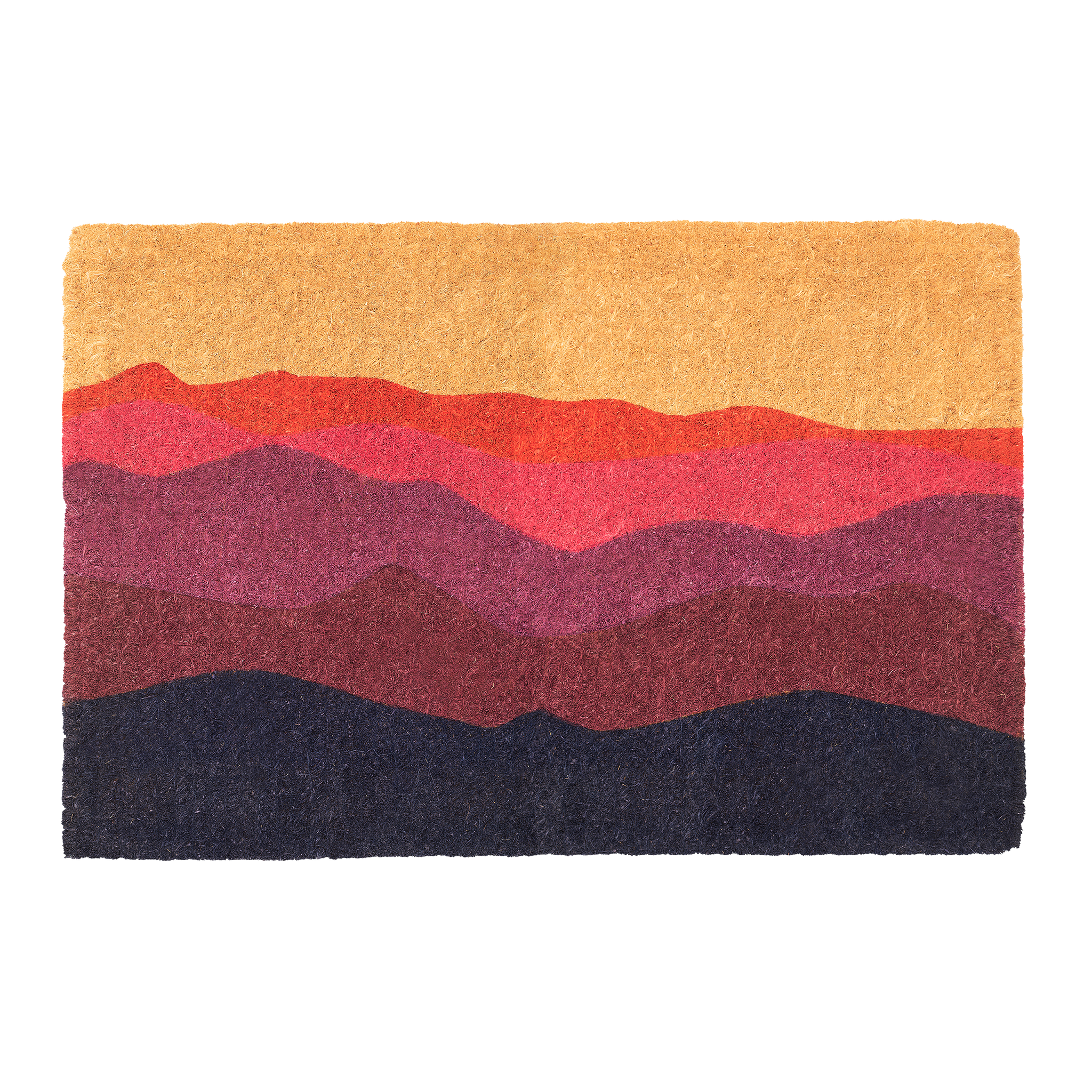 Shades of Dawn Coir Doormat by Fab Habitat