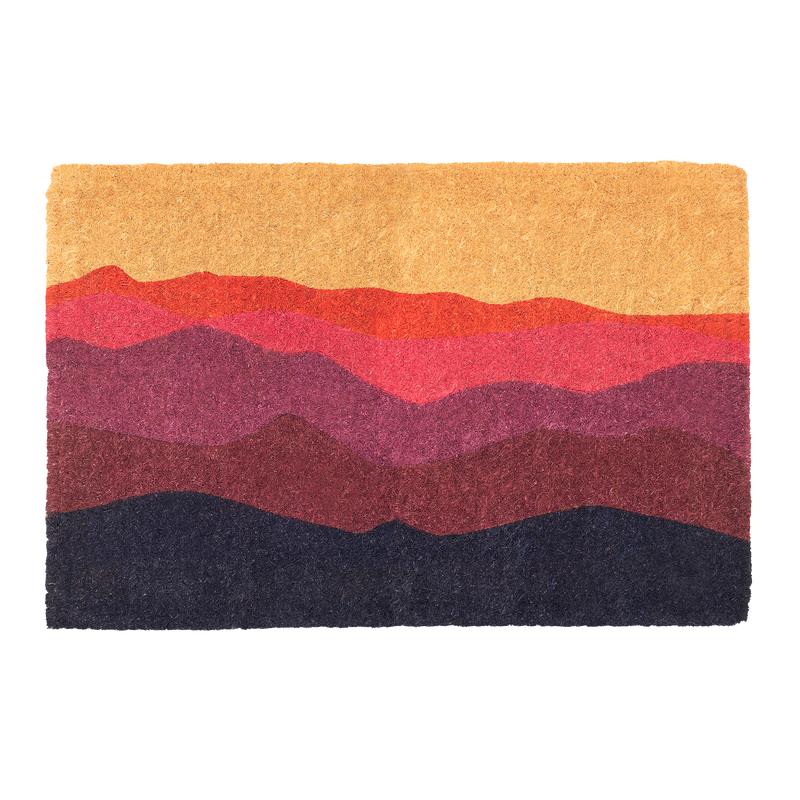 Shades of Dawn Coir Doormat by Fab Habitat
