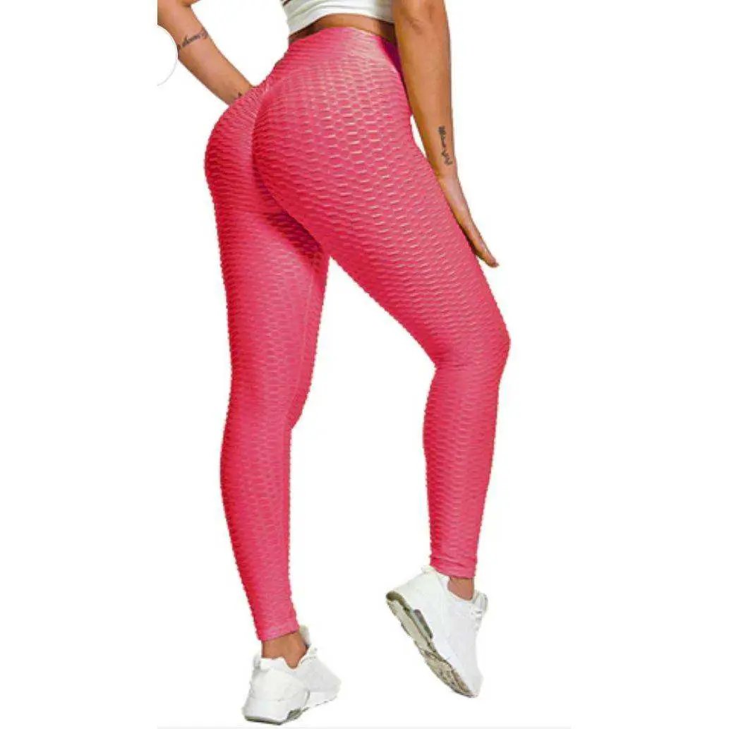 Women Leggings Anti-Cellulite High Waist Push Up Yoga Pants TikTok Butt Lift by Selzalot