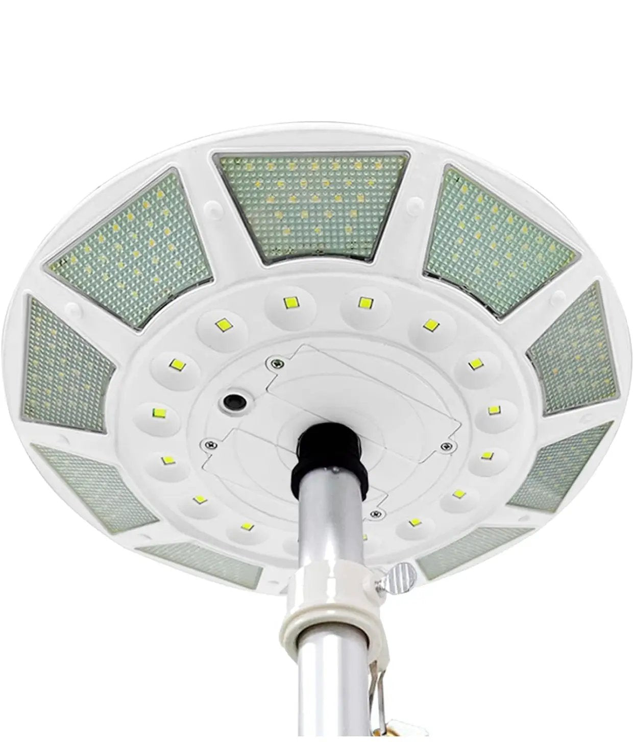 Commercial Solar Flag Pole Light Outdoor Dusk to Dawn, 266 led Light, 4200lm Super Bright by Outdoor Solar Outlet
