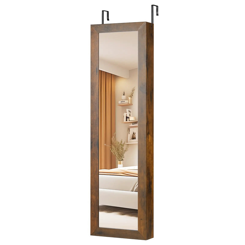 Jewelry Cabinet Wall or Door Mounted Jewelry Armoire Modern Hanging Jewelry Organizer by DirectDeals