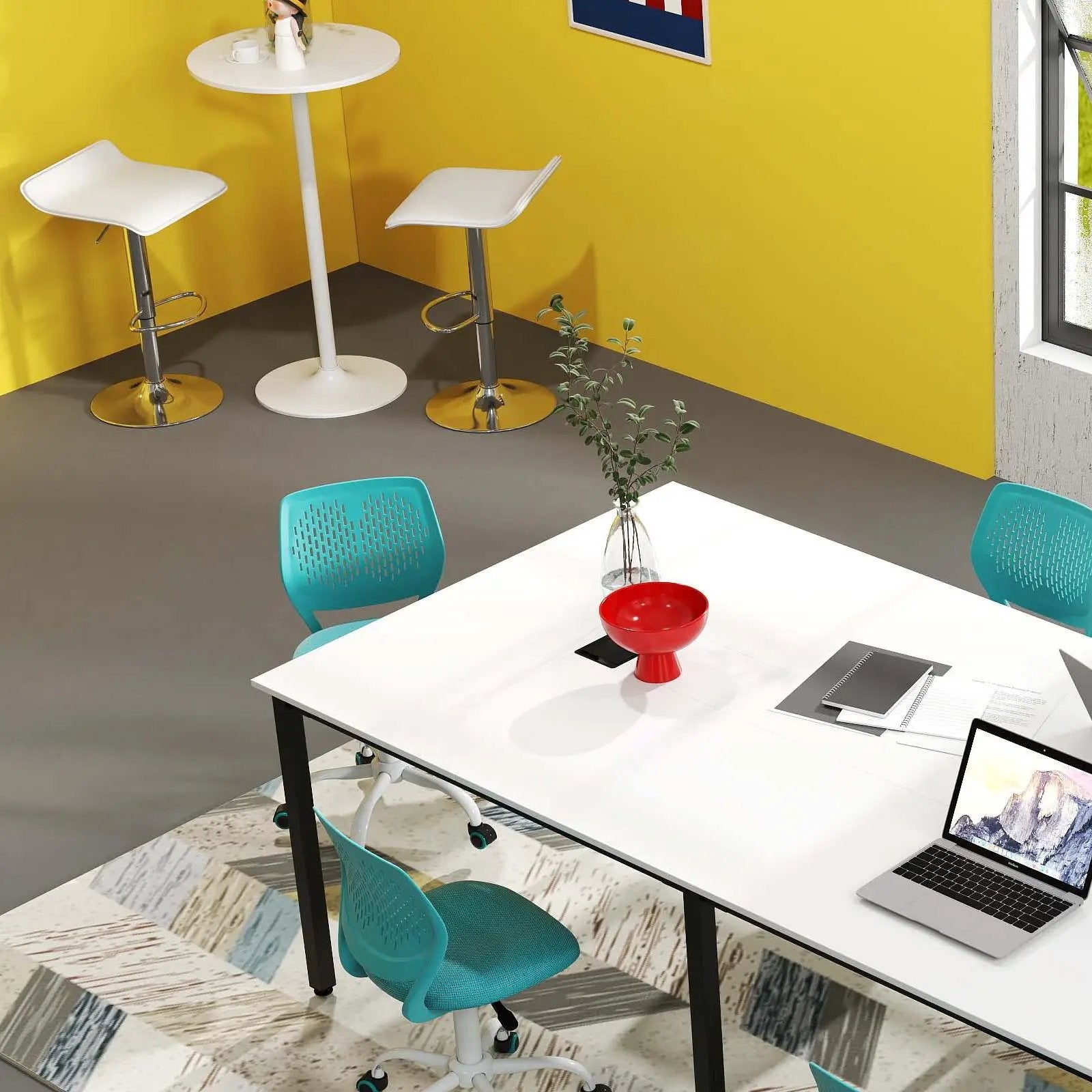 Functional Office Furniture Package with Storage and Comfortable Seating by DirectDeals