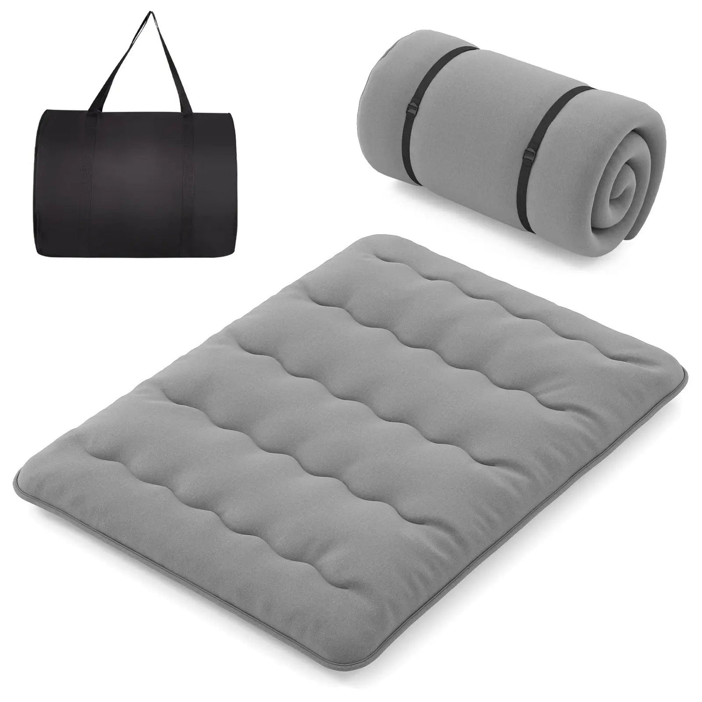 Futon Mattress with Washable Cover and Carry Bag by DirectDeals