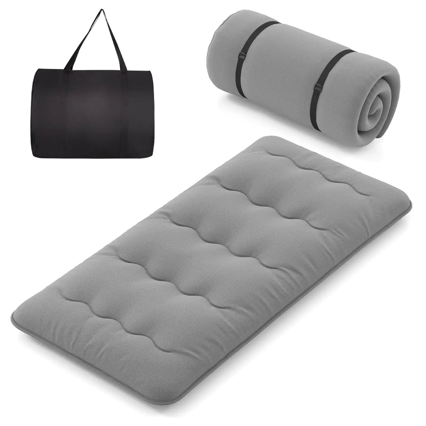 Futon Mattress with Washable Cover and Carry Bag by DirectDeals