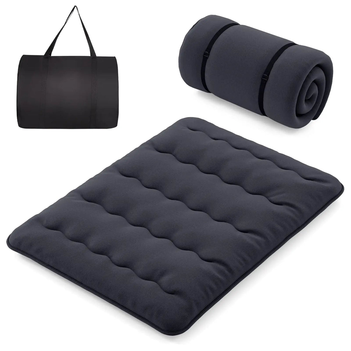 Futon Mattress with Washable Cover and Foldable Mat by DirectDeals